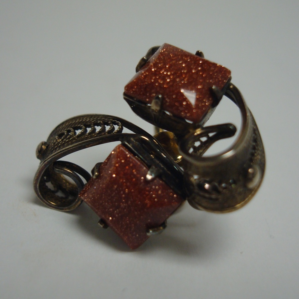 SORRENTO STERLING EARRINGS Screw Backs